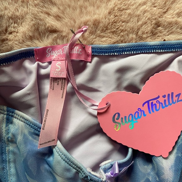 Dolls kill sugar thrillz mini dress. Size small. NWT. - Picture 3 of 3